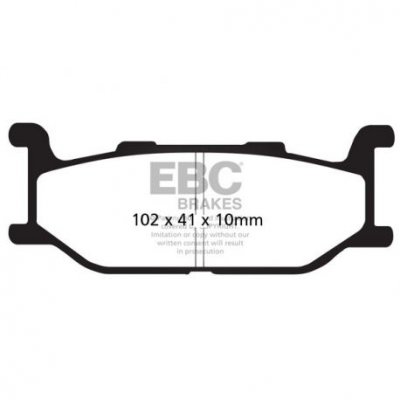 EBC Спирачни накладки Sintered SFA179HH