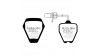 Предни спирачни накладки EBC Redstuff Ceramic DP31094C