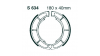 EBC Спирачни челюсти Grooved S634G