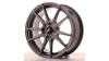 Japan Racing JR21 17x7 ET25-40 4H Blank Hyper Black