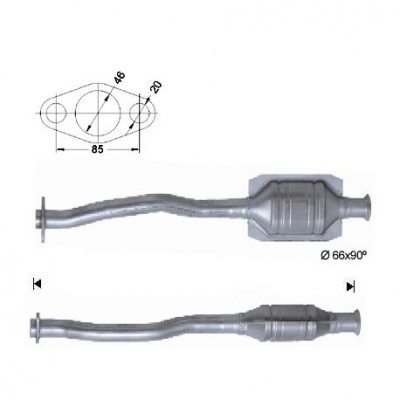 Magnaflow катализатор за PEUGEOT