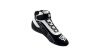 Състезателен обувки OMP KS-3 чернo/бели