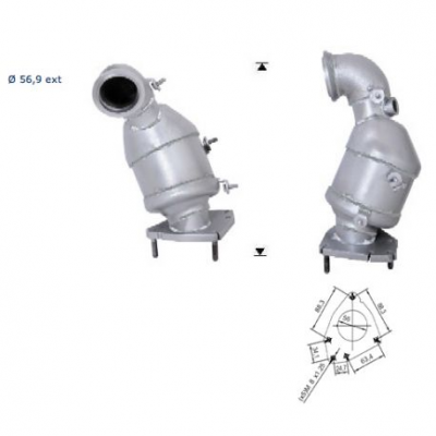 Magnaflow катализатор за OPEL