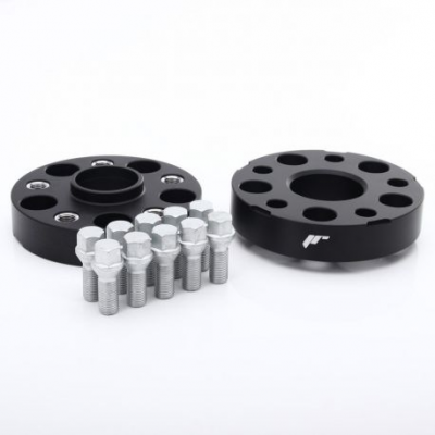 Комплект от 2бр фланци JAPAN RACING (с резба) - 40mm, 5x112, 66,6mm