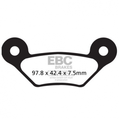 EBC Спирачни накладки Sintered FA609R
