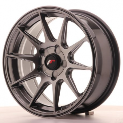 Japan Racing JR11 16x7 ET30 5H Blank Dark Hyper Black