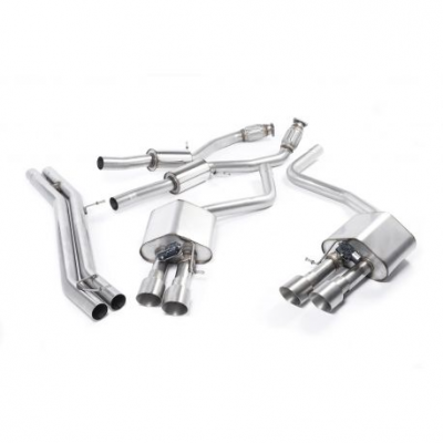 Cat-back Milltek изпускателна система Audi S8 4 TFSI 2013-2021