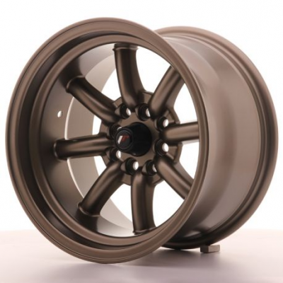 Japan Racing JR19 15x9 ET-13 4x100/114 Matt Bronze