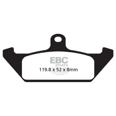 EBC Спирачни накладки Organic FA120