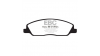 Предни спирачни накладки EBC Yellowstuff Street + Track DP41869R