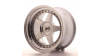 Japan Racing JR6 17x10 ET0-20 Blank Mach Silver