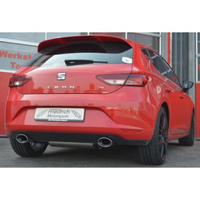 76мм Дуплексна изпускателна система Seat Leon 5F inkl. FR a SC - ECE одобрено (992750AD-X3-X)