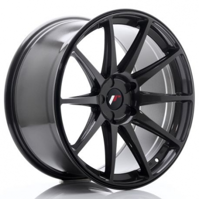 JR Wheels JR11 20x10 ET40 5H Blank Hyper Gray