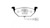 Предни спирачни накладки EBC Ultimax OEM Replacement DP1329