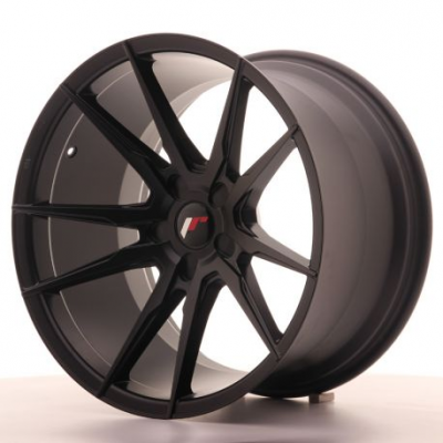 Japan Racing JR21 19x11 ET15-30 5H Blank Matt Bla