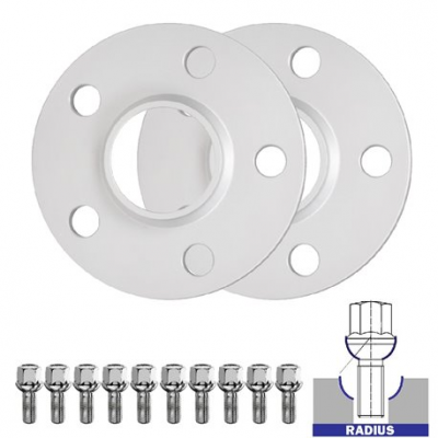 Комплект от 2бр фланци (дистанционни) за Mercedes-Benz CL-Class C140 - 12mm, 5x112, 66,6