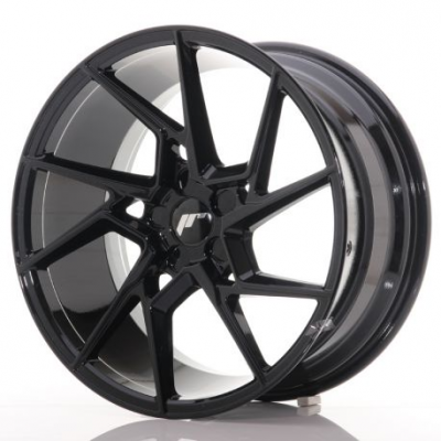 Japan Racing JR33 19x9,5 ET20-45 5H Blank Glossy Black