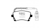 Задни спирачни накладки EBC Redstuff Ceramic DP31470C