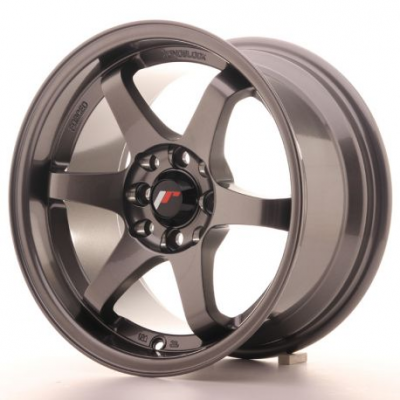 Japan Racing JR3 15x8 ET25 4x100/108 Gun Metal