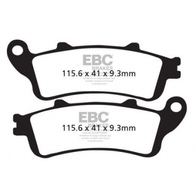 EBC Спирачни накладки Sintered SFA281HH