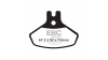 EBC Спирачни накладки Sintered FA468R