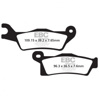 EBC Спирачни накладки Sintered FA454/4HH