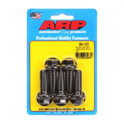 ARP Комплект болтове M12 x 1.50 x 35 Черен Оксид Hex