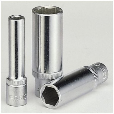 FORCE 1/4“ 6PT. DEEP Вложки (метрични) 9mm