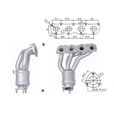 Magnaflow катализатор за SEAT SKODA VOLKSWAGEN