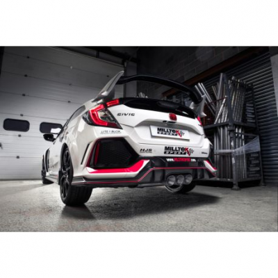 Cat-back Milltek изпускателна система Honda Civic Type R 2017-2021