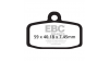 EBC Спирачни накладки Sintered FA612R