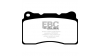 Предни спирачни накладки EBC Yellowstuff Street + Track DP42093R