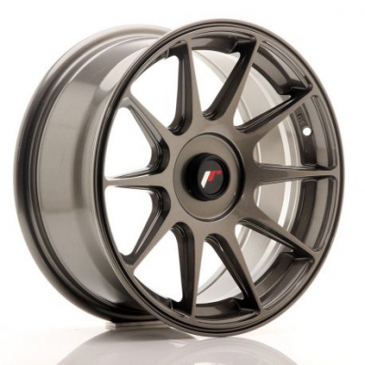 JR Wheels JR11 16x7 ET30 Blank Hyper Gray