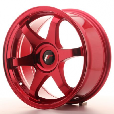 Japan Racing JR3 17x7 ET20-40 Blank Platinum Red