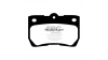 Задни спирачни накладки EBC Yellowstuff Street + Track DP41586R