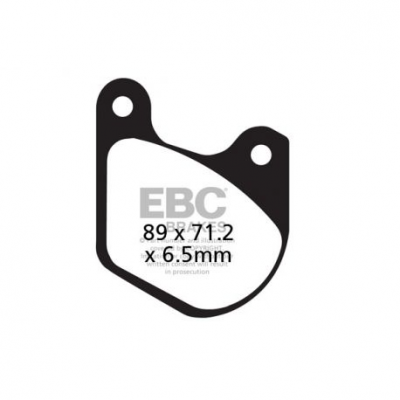 EBC Спирачни накладки FA072