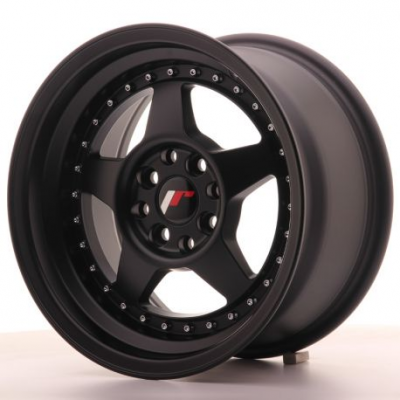 Japan Racing JR6 15x8 ET25 4x100/108 Matt Black