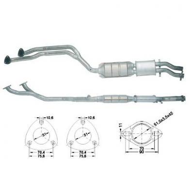 Magnaflow катализатор за BMW