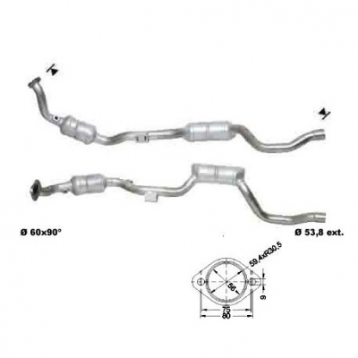 Magnaflow катализатор за MERCEDES