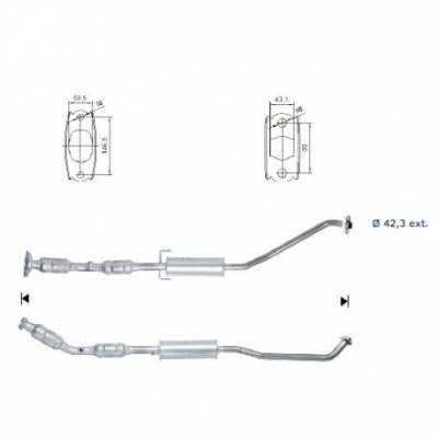 Magnaflow катализатор за TOYOTA