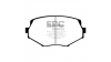 Предни спирачни накладки EBC Yellowstuff Street + Track DP41002R