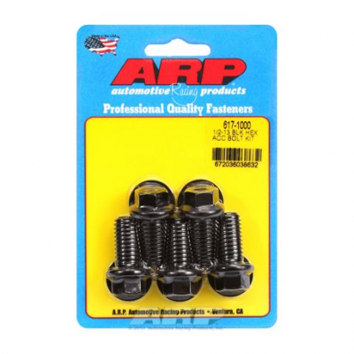 ARP Комплект болтове 1/2-13 x 1.000 Черен Оксид Hex