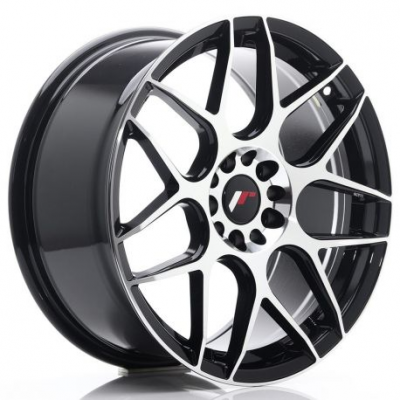 JR Wheels JR18 18x8,5 ET35 5x100/120 Black Machined