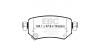 Задни спирачни накладки EBC Greenstuff 2000 Sport DP22287