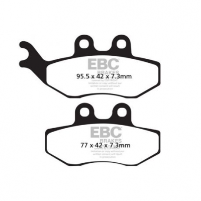 EBC Спирачни накладки Sintered FA194HH