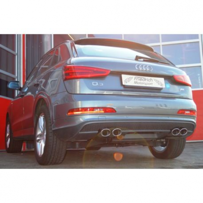 70мм Дуплексна изпускателна система Audi Q3 8U - ECE одобрено (881048D-X)