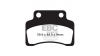 EBC Спирачни накладки SFAC SFAC235