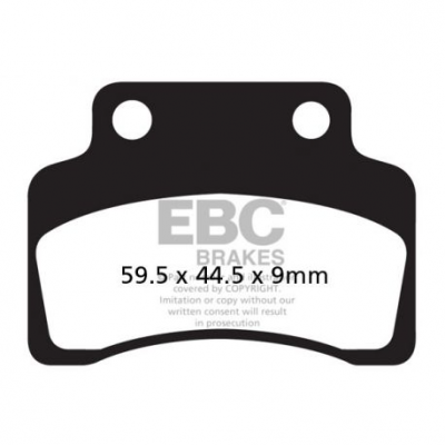 EBC Спирачни накладки SFAC SFAC235