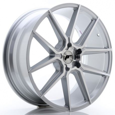 JR Wheels JR30 21x9 ET20-40 5H BLANK Silver Machined