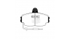 Предни спирачни накладки EBC Ultimax OEM Replacement DP426